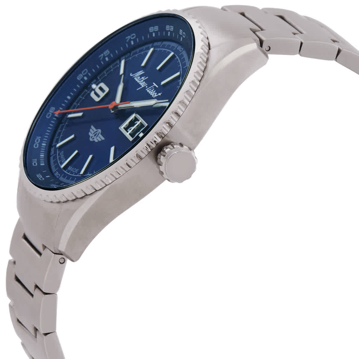 Mathey-Tissot Atlas Quartz Blue Dial Mens Watch MTWG9001104