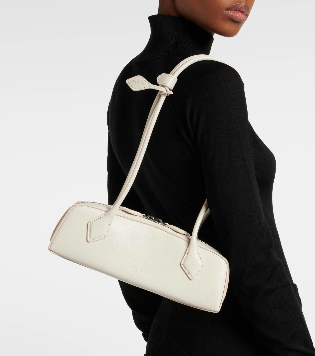 Alaïa Le Teckel Medium leather shoulder bag