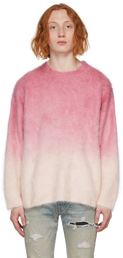 Photo: R13 Pink Cashmere Ombre Sweater