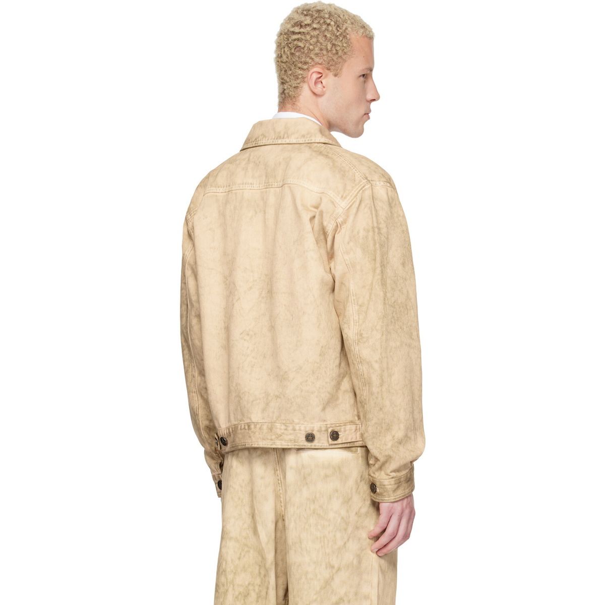 Vivienne Westwood Beige Piranha Denim Jacket