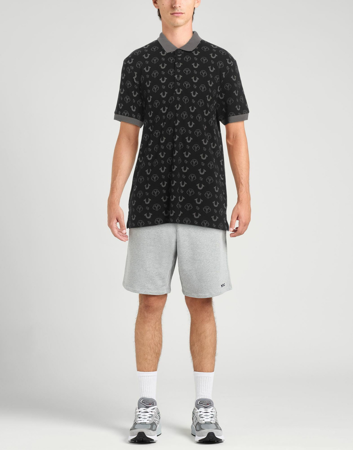 True Religion Mens Polo shirt in Black