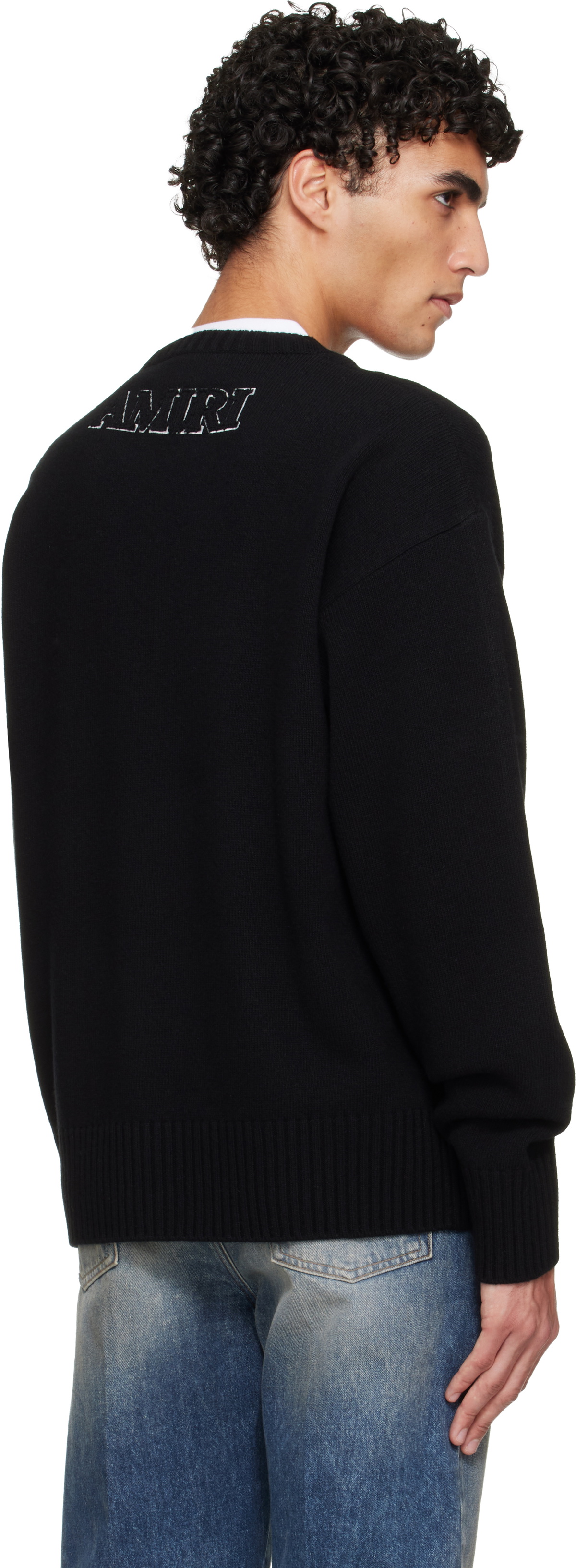 AMIRI Black MA Sweater