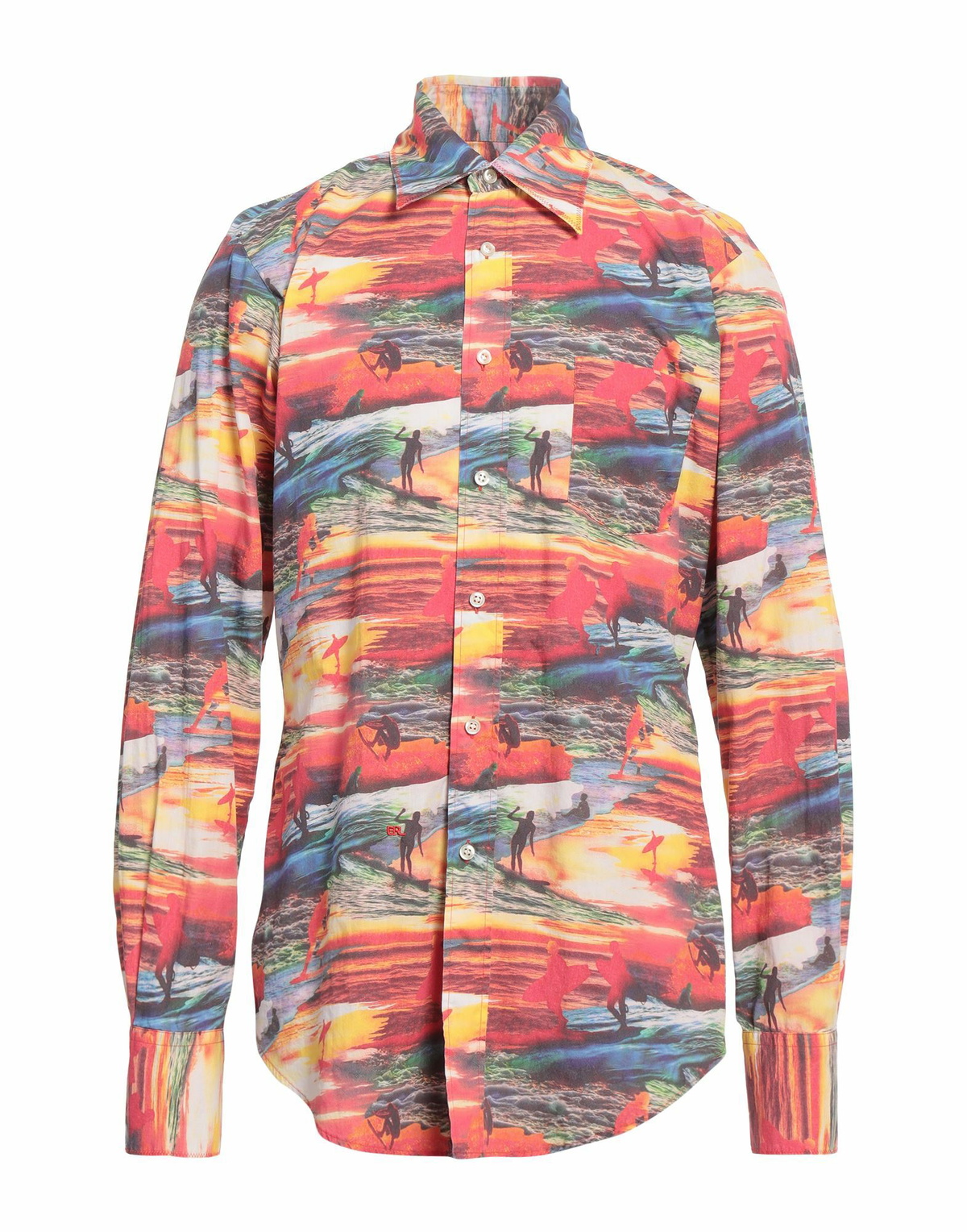 Erl Mens Shirt Coral