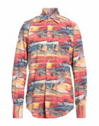 Erl Mens Shirt Coral