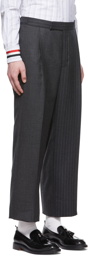 Thom Browne SSENSE Exclusive Gray Wool Trousers