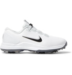 Nike Golf - Tiger Woods 71 FastFit Faux Leather Golf Shoes - White