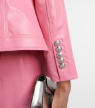 Veronica Beard Cirtane faux leather jacket