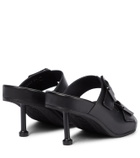 Balenciaga Mallorca leather sandals