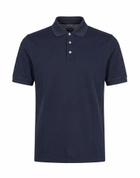 Fedeli Mens Polo shirt Midnight in Blue