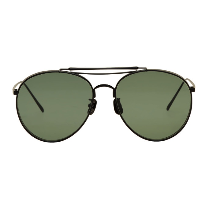 Photo: Gentle Monster Black and Green Big Bully Sunglasses