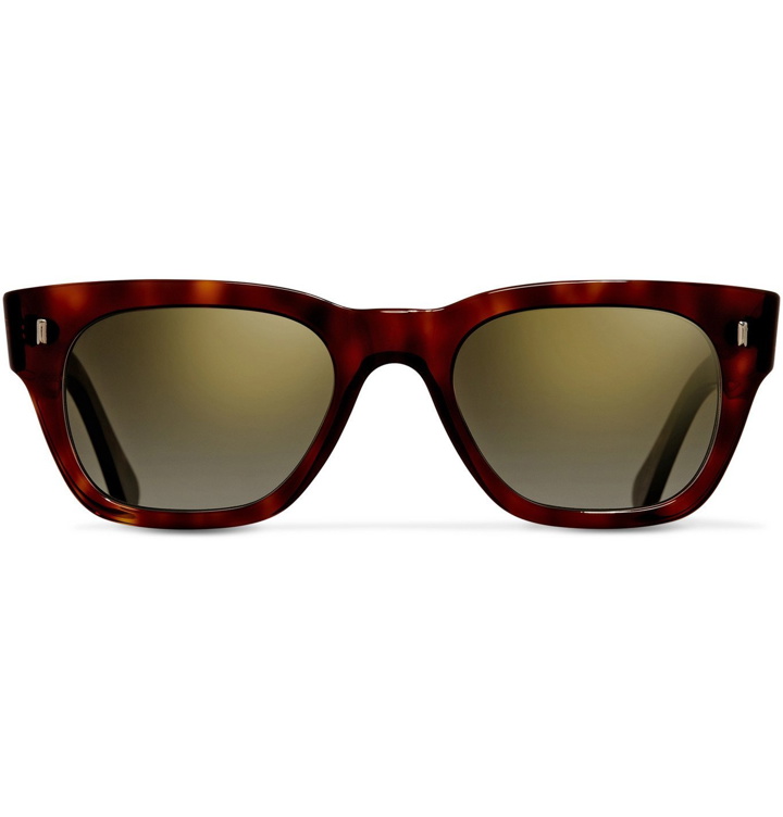 Photo: Cutler and Gross - D-Frame Tortoiseshell Acetate Sunglasses - Brown