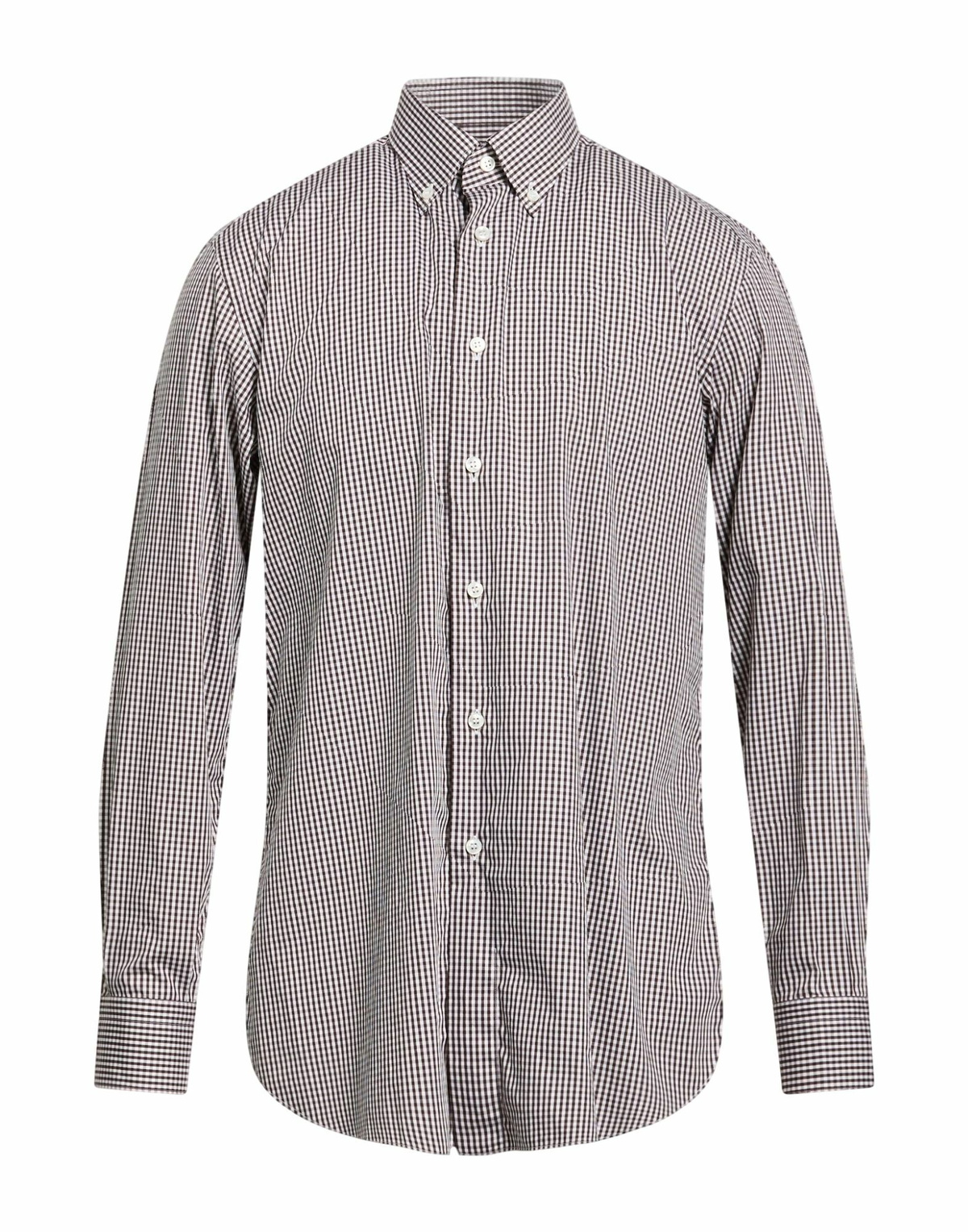 Brioni Mens Shirt in Brown