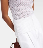 Chloé Silk and linen tank top