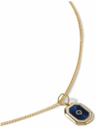 Miansai - Umbra Gold Vermeil, Enamel and Sapphire Necklace
