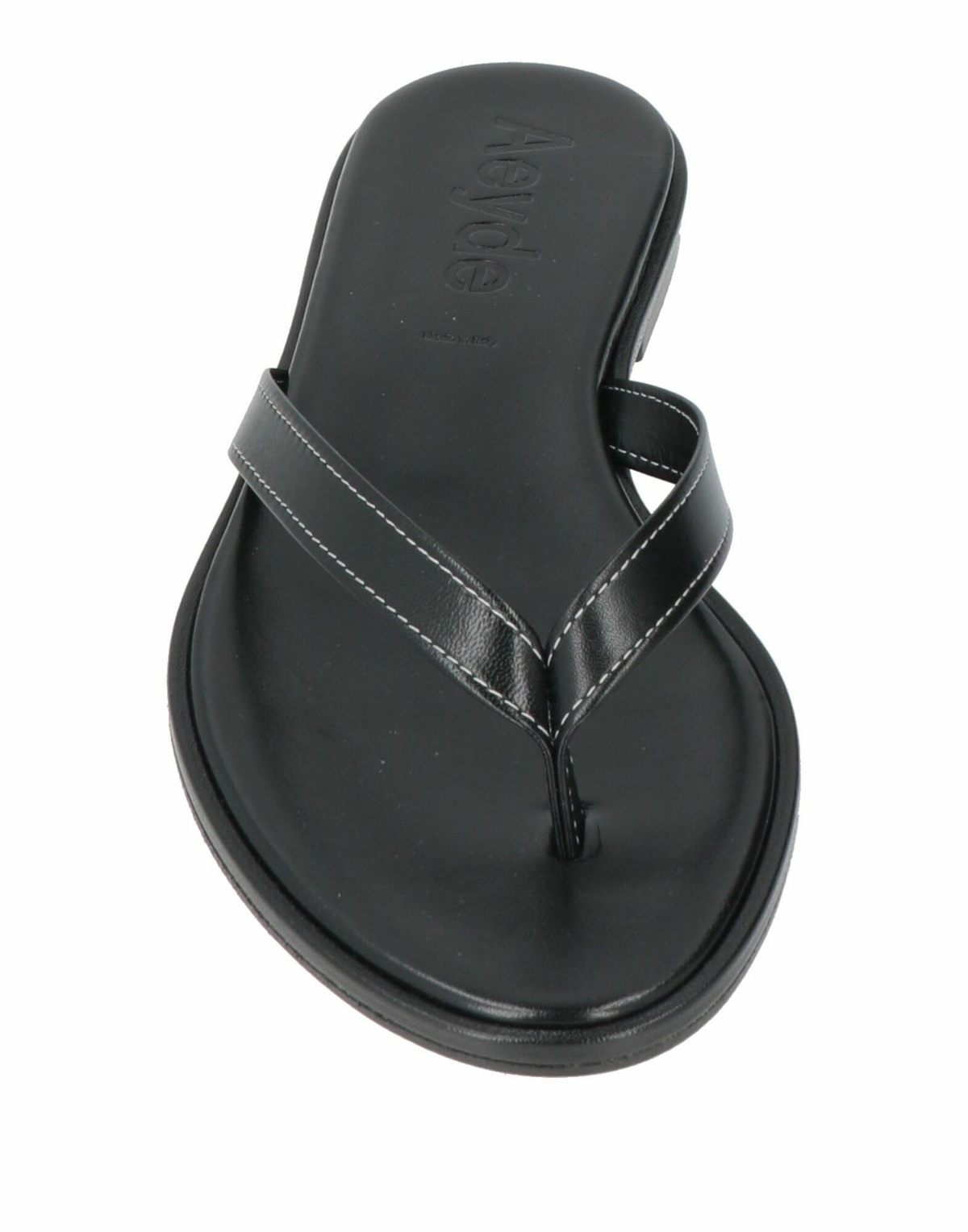 Aeyde Womens Thong sandal in Black