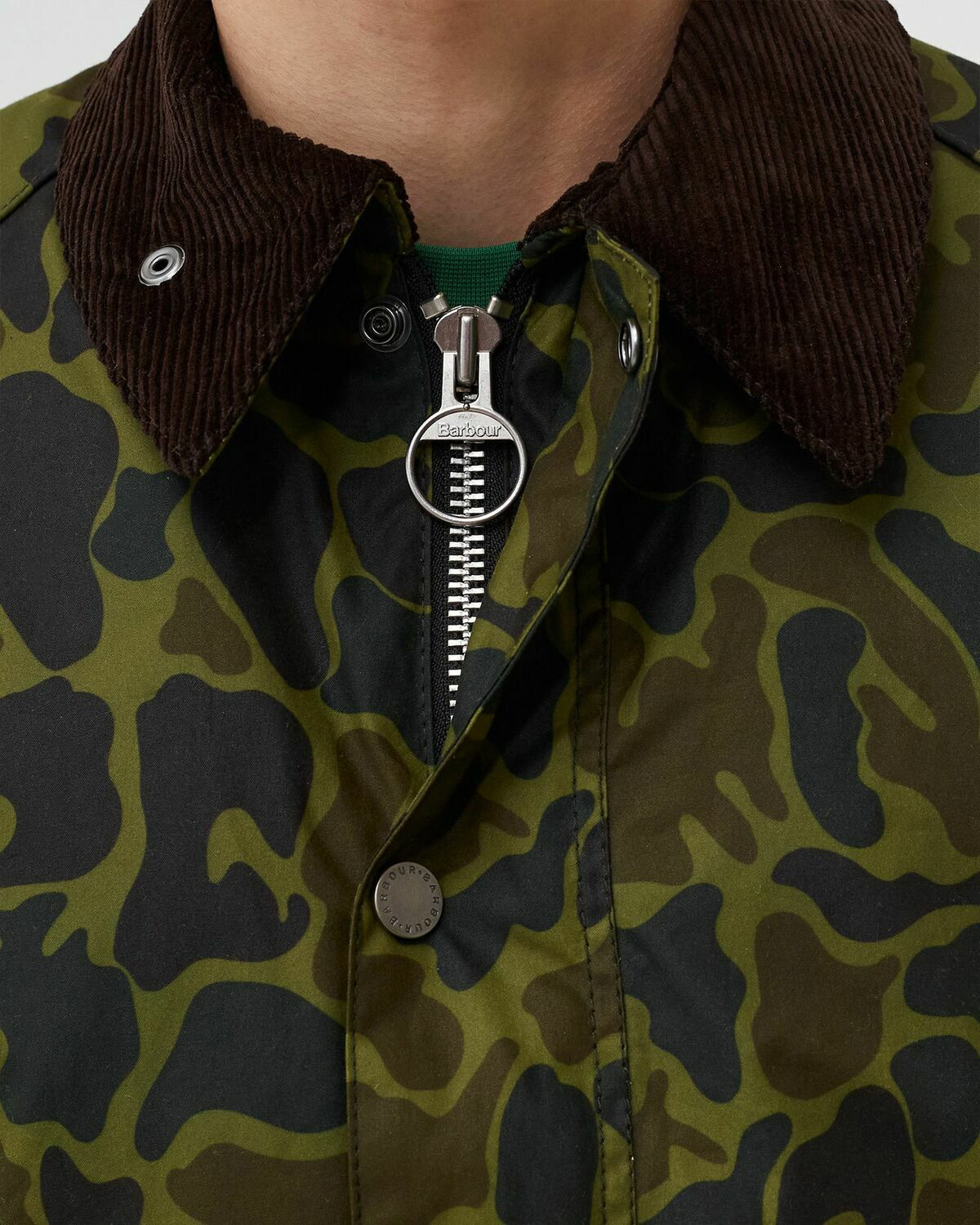 Barbour Barbour X Noah Wax Camo Green Coats Barbour Barbour Barbour X Noah Wax Camo Green Coats Barbour