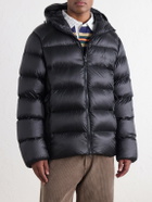 Polo Ralph Lauren - Logo-Embroidered Shell Hooded Down Jacket - Black