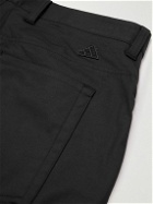 adidas Golf - Go-To Straight-Leg Stretch-Cotton and Lyocell-Blend Twill Trousers - Black
