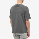 Saint Laurent Men's Pocket T-Shirt in Grey