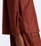Max Mara Cashmere-blend shirt