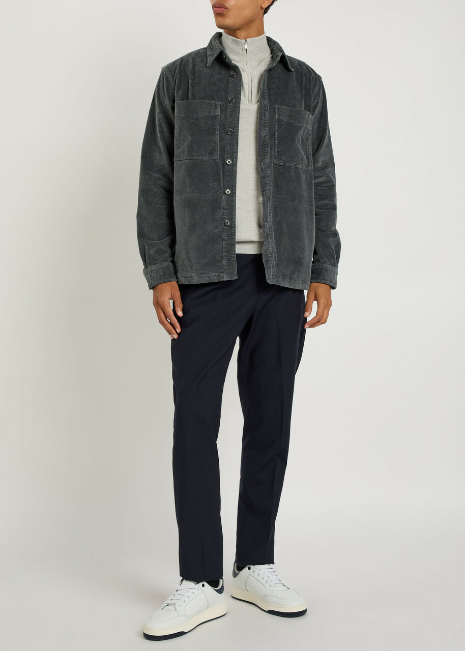 PS Paul Smith Corduroy Overshirt Grey