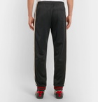 Gucci - Striped Tech-Jersey Sweatpants - Men - Black