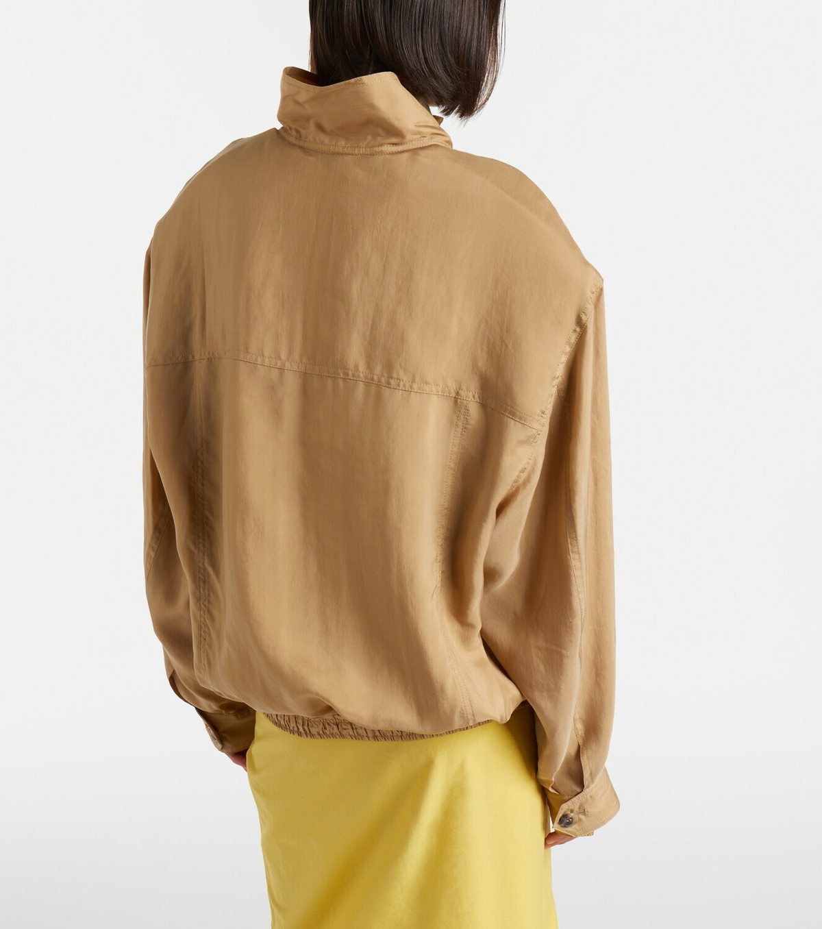 Saint Laurent Oversized blouson jacket