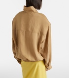 Saint Laurent Oversized blouson jacket