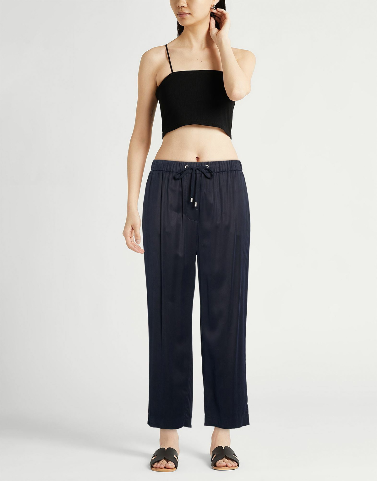 Peserico Womens Pants in Midnight blue