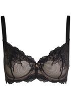 Wacoal Vivid Attraction Tulle Underwired bra Black