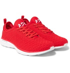 APL Athletic Propulsion Labs - TechLoom Phantom 3D Mesh Sneakers - Red