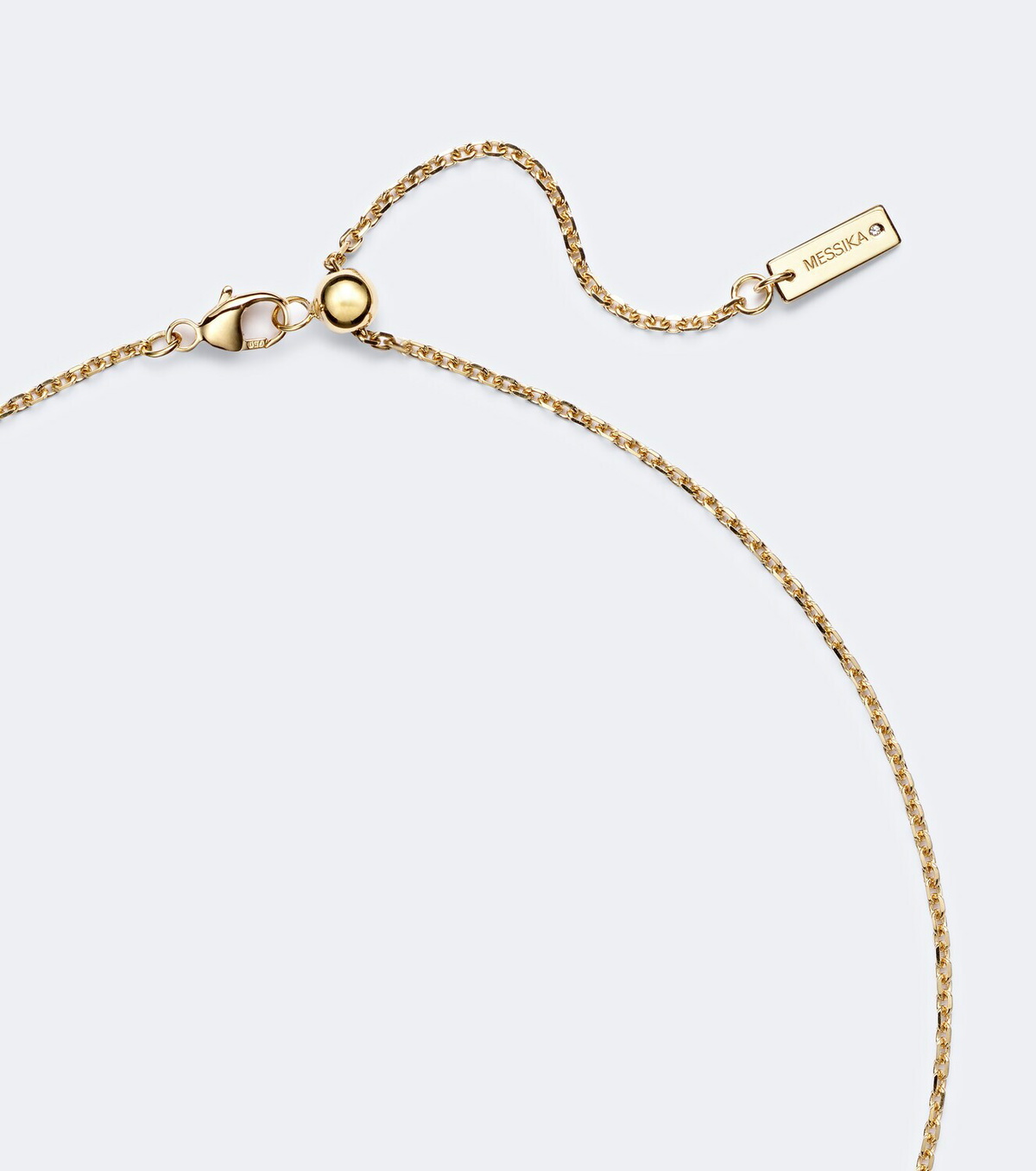Messika So Move 18kt gold necklace with diamonds