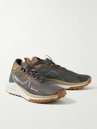 Nike Running - React Pegasus Trail 4 GORE-TEX Mesh Running Sneakers - Brown