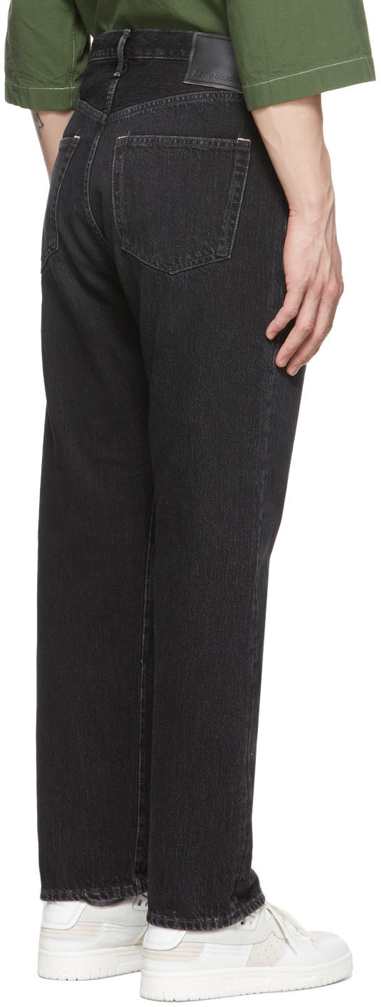 Acne Studios Black Loose Fit Jeans
