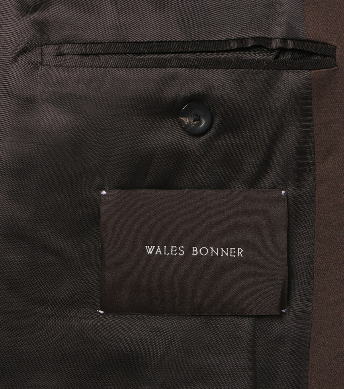 Wales Bonner Atto satin-trimmed virgin wool blazer