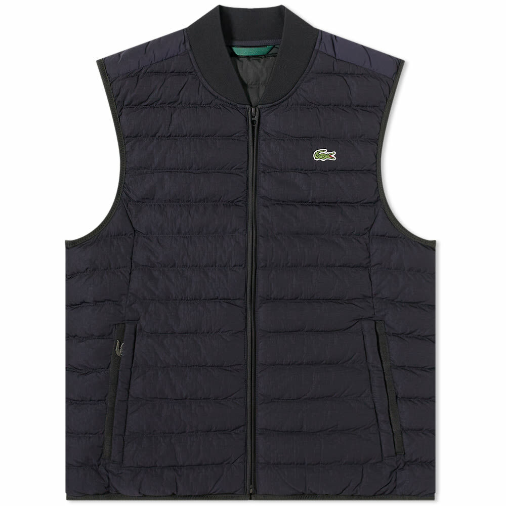 Lacoste black outlet gilet