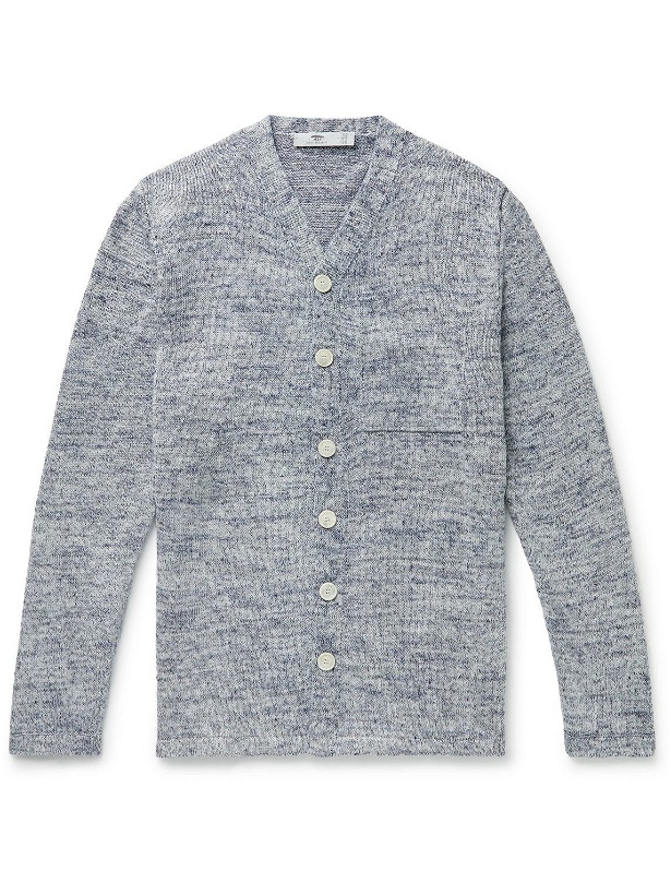 Photo: Inis Meáin - Donegal Linen Cardigan - Blue
