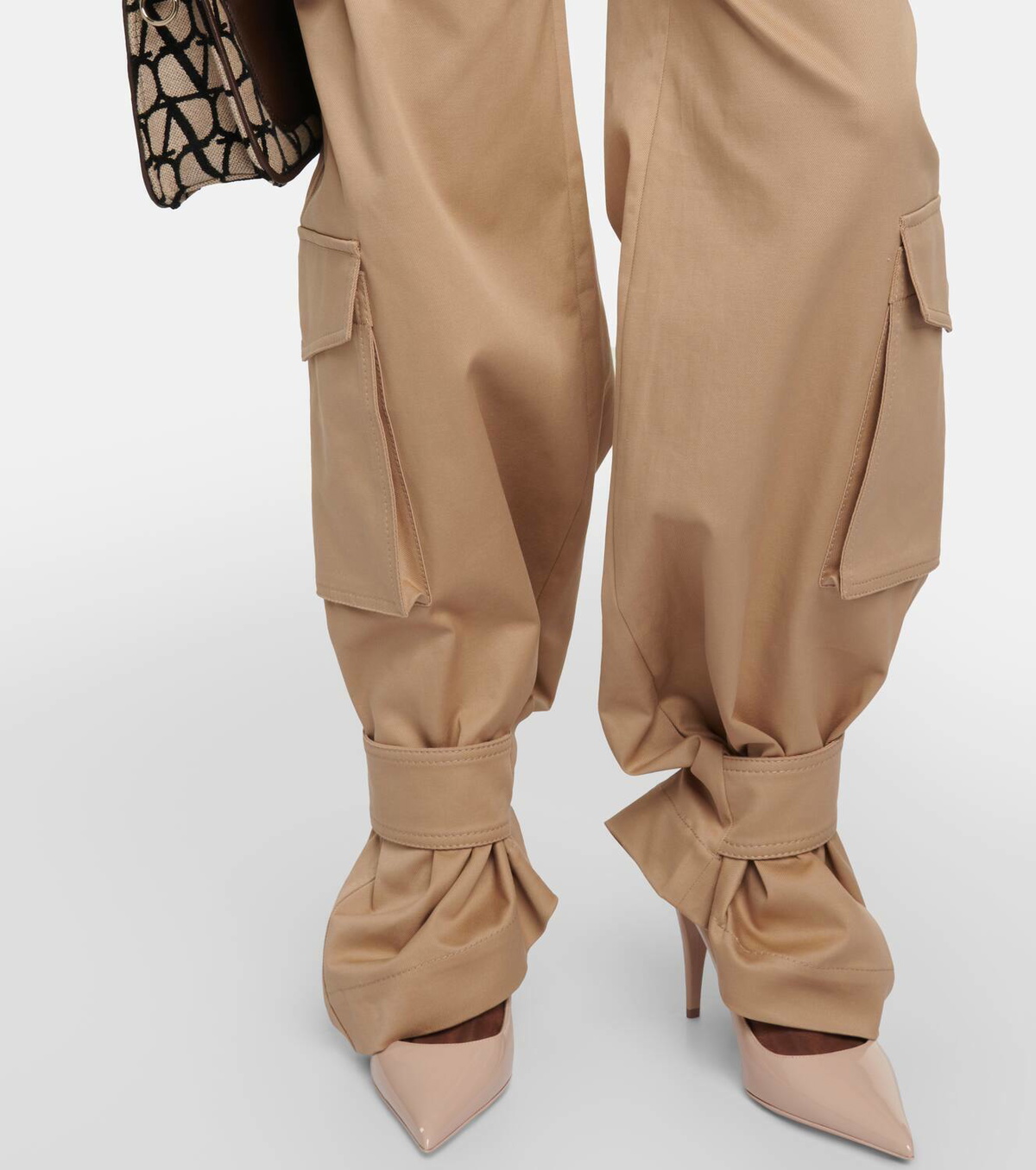 Valentino Cotton cargo overalls
