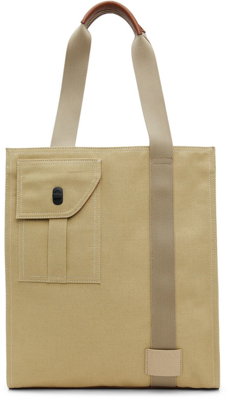 Photo: Paul Smith Beige Linen Canvas Tote