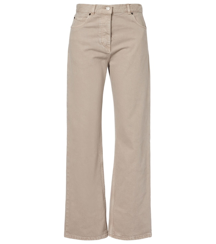 Photo: The Row Finbar wide-leg jeans