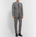 TOM FORD - O'Connor Slim-Fit Super 110s Sharkskin Wool Suit Jacket - Gray