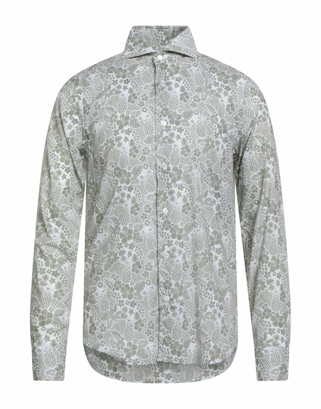 Photo: Fedeli Mens Shirt Military in Green