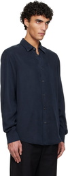 HOPE Navy Regular Fit Shirt