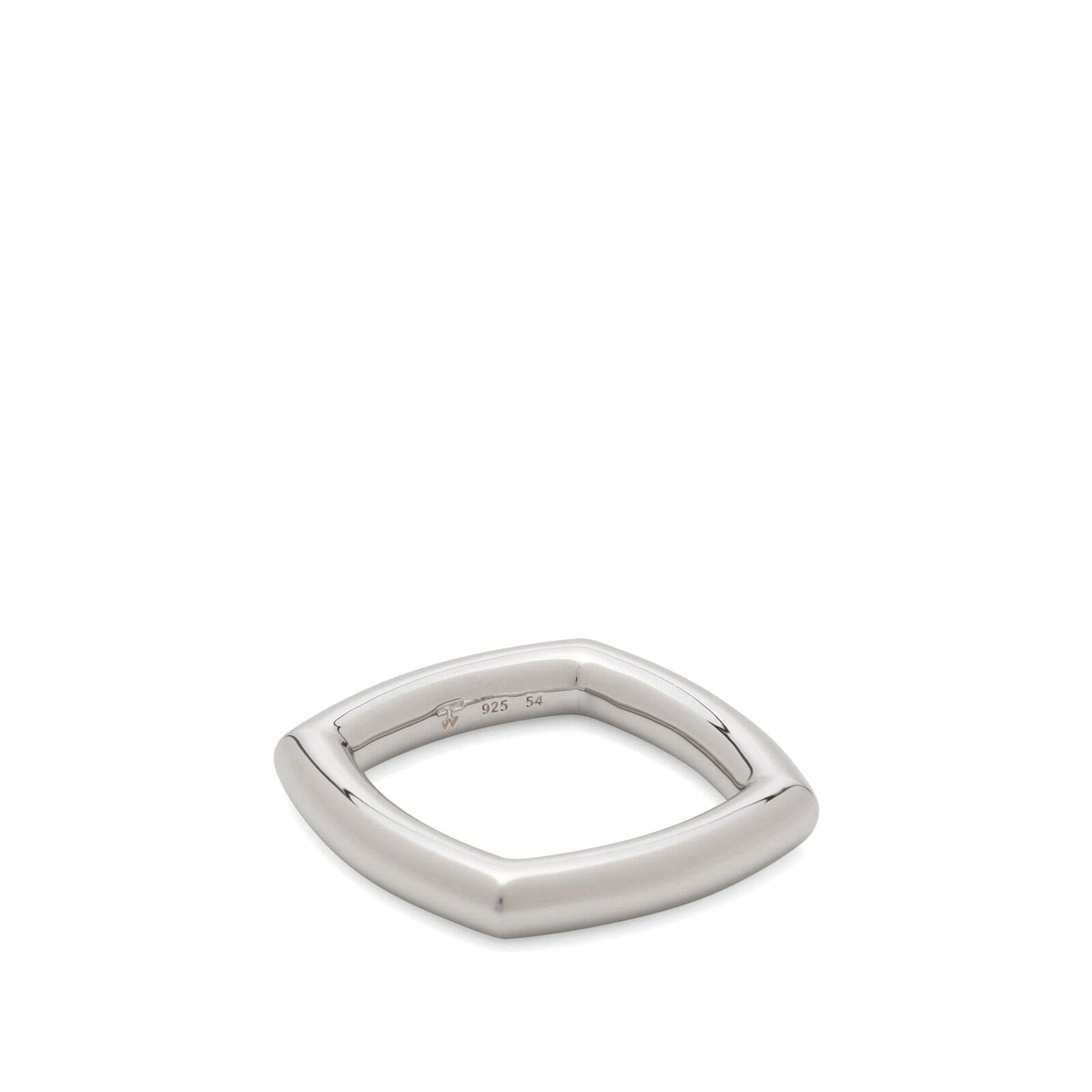 Tom Wood Frame Ring Slim in Silver