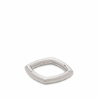 Tom Wood Frame Ring Slim in Silver