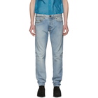 Saint Laurent Blue Skinny Jeans