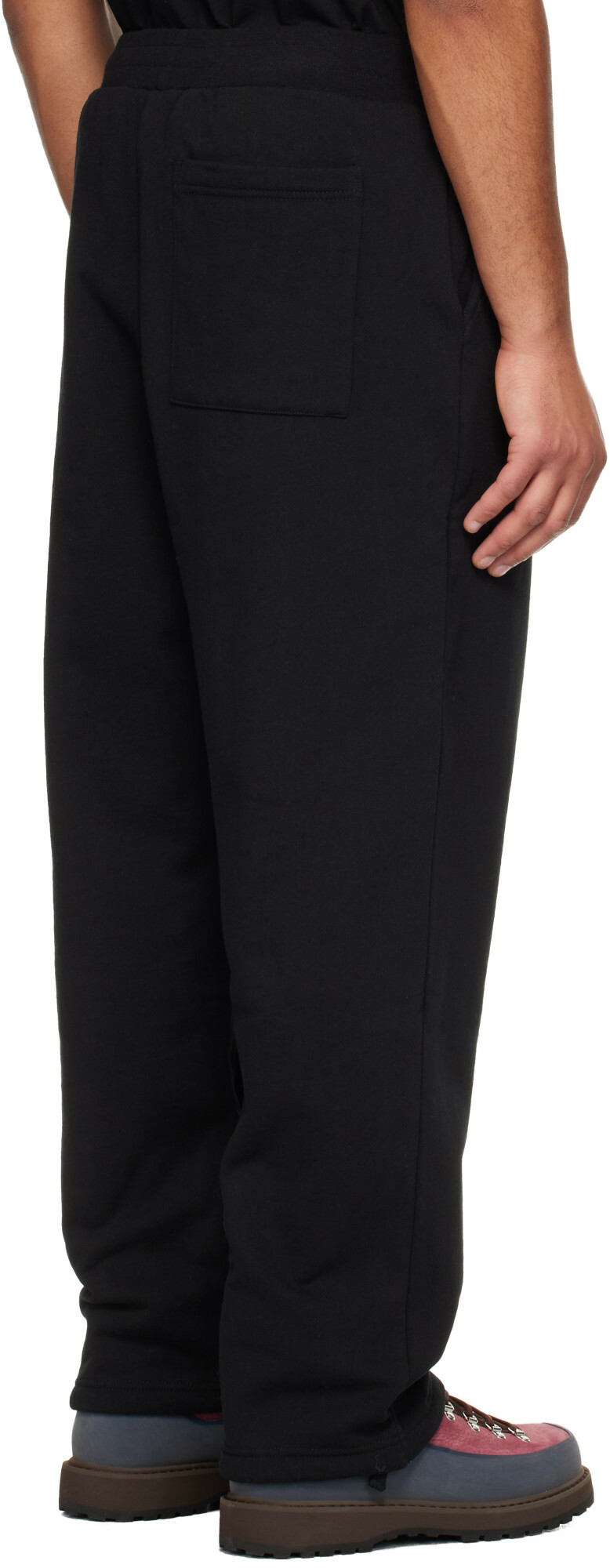 Dime Black Cursive Small Logo Sweatpants