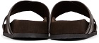 TOM FORD Brown Leather Wicklow Sandals