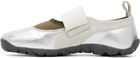 Wales Bonner Silver Jewel Mary Jane Sneakers