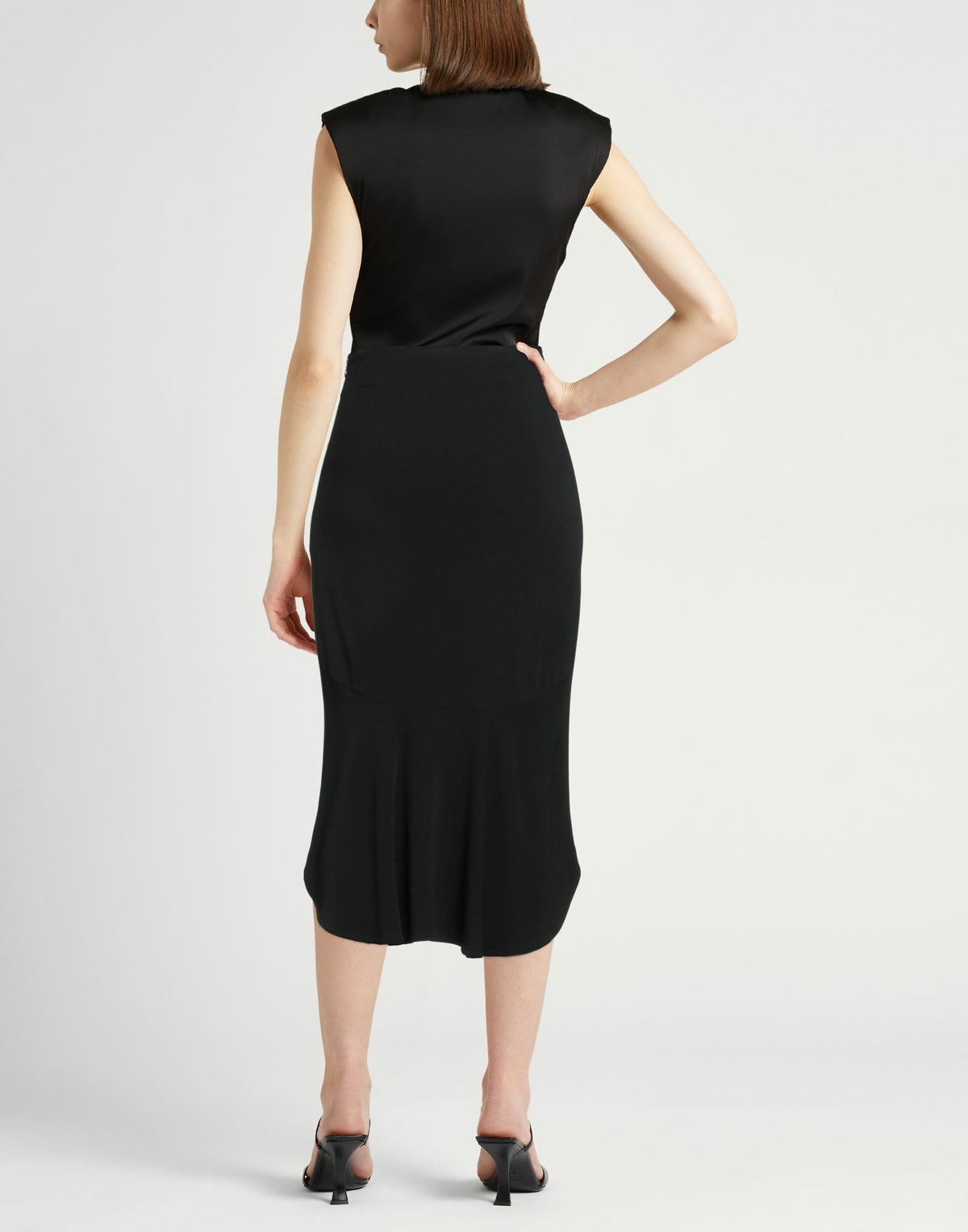 Ermanno Scervino Womens Midi skirt in Black